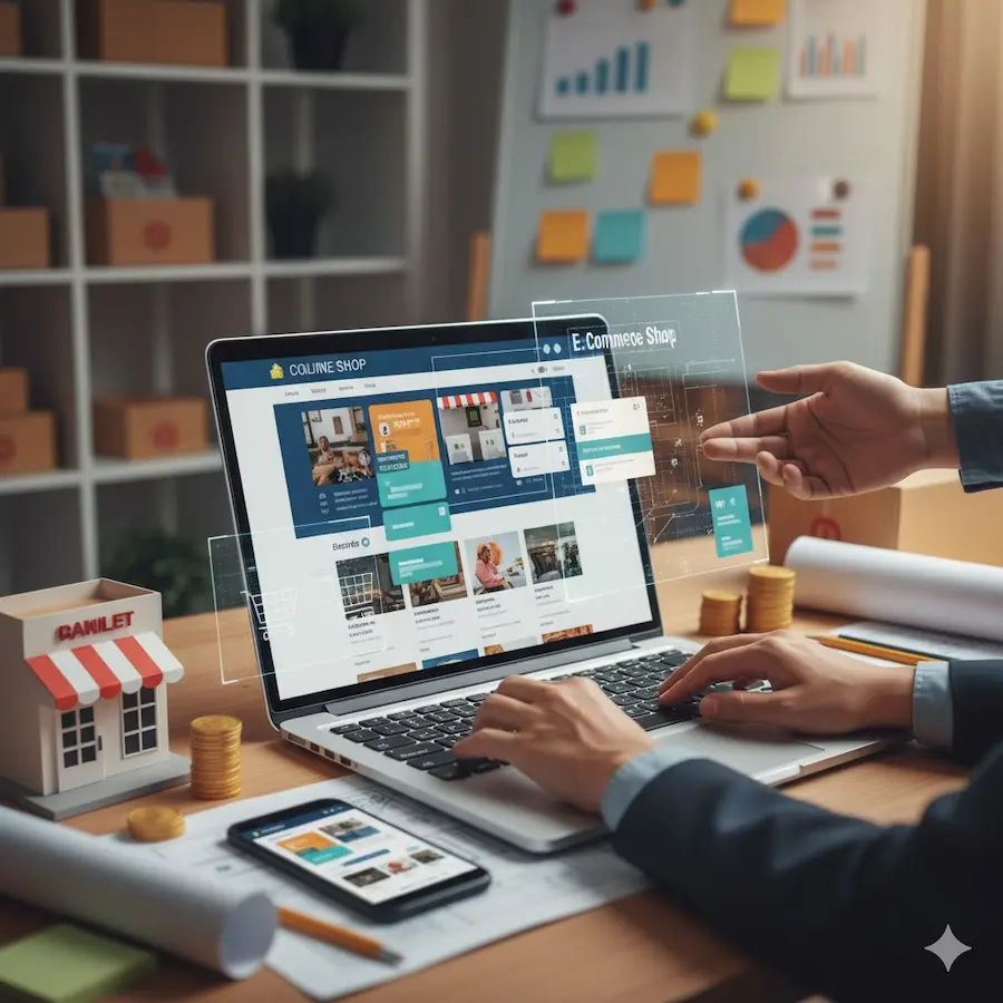 تكلفة عمل متجر الكتروني: خطوتك الأولى نحو بناء مشروع ناجح تكلفة إنشاء متجر إلكتروني