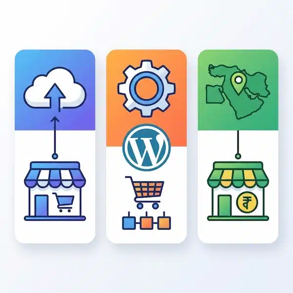 أفضل موقع لإنشاء متجر الكتروني: دليلك لاختيار المنصة المناسبة مقارنة أنواع منصات أفضل موقع لإنشاء متجر الكتروني