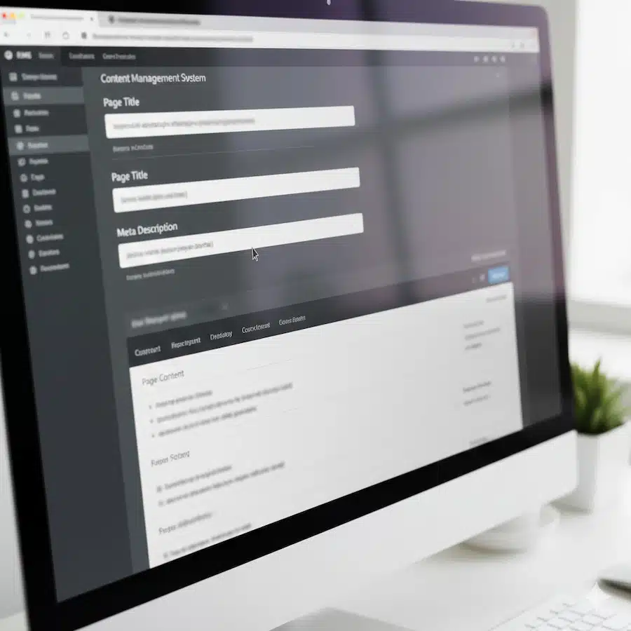 دليل الأسئلة الشائعة حول SEO: إجابات مختصرة وخطوات عملية تحرير عنوان ووصف صفحة على نظام إدارة محتوى بدون شعارات أو نص واضح