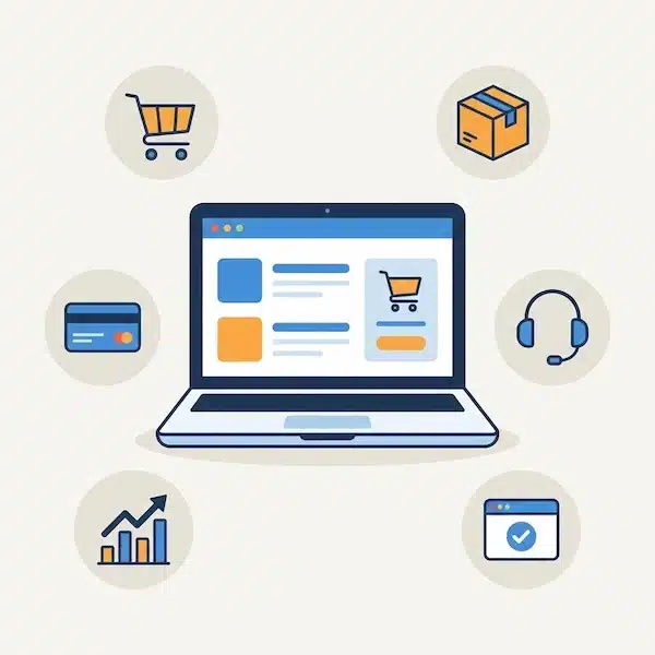 دليل ادارة المتجر الالكتروني: تنظيم الطلبات والمخزون وزيادة المبيعات ادارة المتجر الالكتروني عبر لوحة تحكم موحدة للطلبات والمخزون