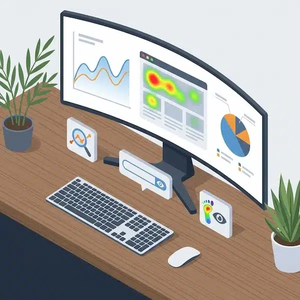 تحسين تجربة المستخدم: دليل عملي لزيادة التفاعل والتحويل قياس سلوك الزائر لتحديد فرص تحسين تجربة المستخدم