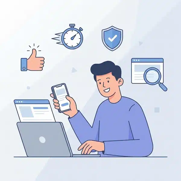 تحسين تجربة المستخدم: دليل عملي لزيادة التفاعل والتحويل تحسين تجربة المستخدم عبر تسهيل التصفح على الجوال والكمبيوتر