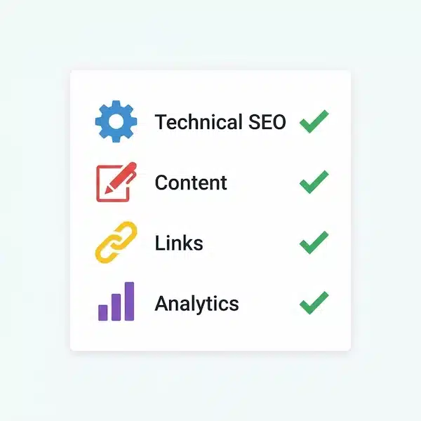 أفضل شركة سيو في مصر: دليلك لاختيار الشريك المناسب لنمو موقعك معايير اختيار أفضل شركة سيو في مصر: تقني ومحتوى وروابط وقياس