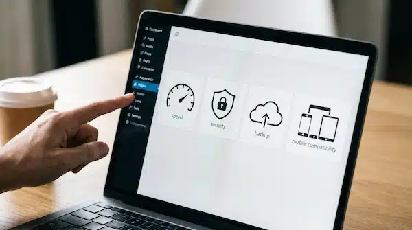 أفضل شركة تصميم مواقع: دليل عملي لاختيار الشريك المناسب لموقعك معايير تقنية لاختيار أفضل شركة تصميم مواقع مثل السرعة والأمان والنسخ الاحتياطي