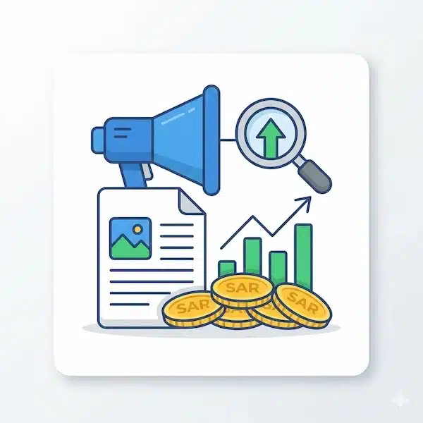 تكلفة إنشاء متجر إلكتروني في السعودية: دليل عملي لحساب الميزانية ميزانية التسويق ضمن تكلفة إنشاء متجر إلكتروني في السعودية