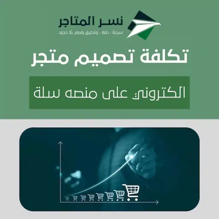 تكلفة تصميم متجر الكتروني على منصه سلة