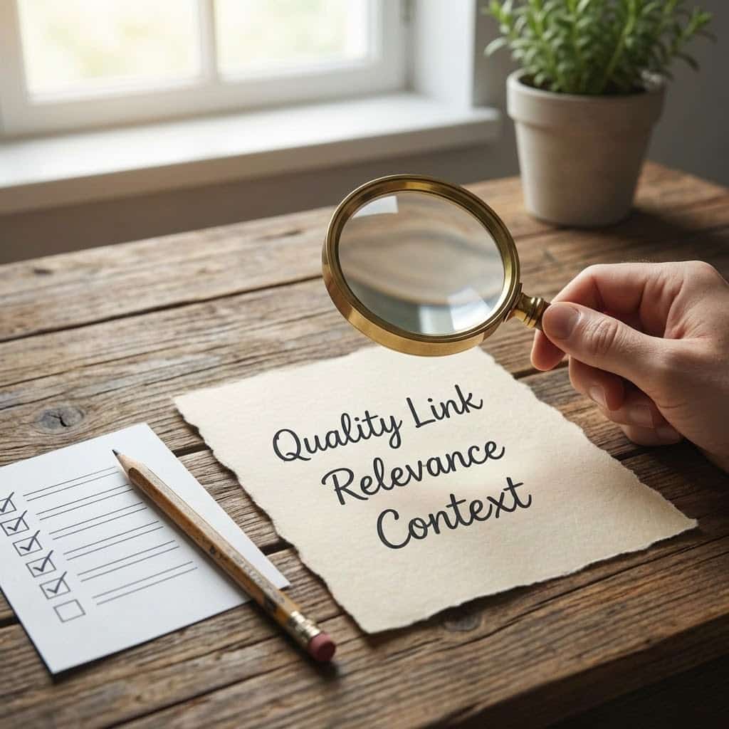 خدمات الباك لينك: دليل عملي لاختيار مزود موثوق وبناء روابط آمنة قائمة فحص لتقييم جودة الروابط في خدمات الباك لينك