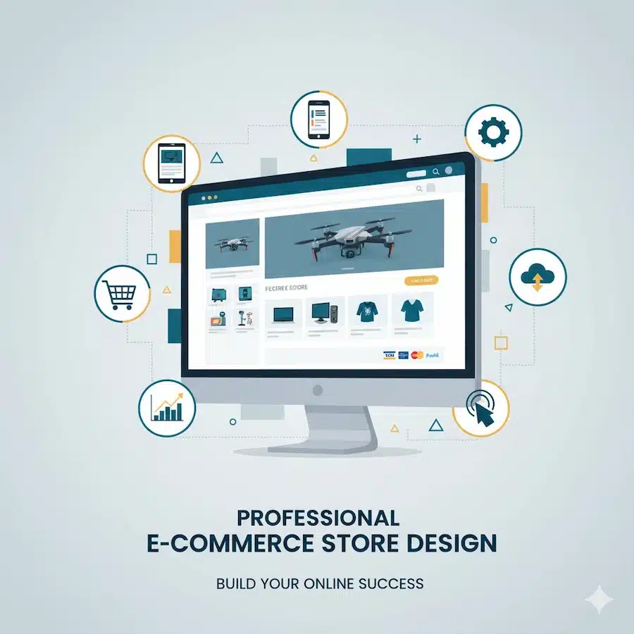 متاجر الكترونية محترفة