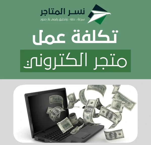 تكلفة عمل متجر الكتروني