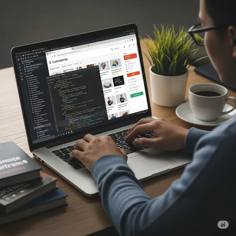 برمجة المتاجر الإلكترونية بشكل احترافي خطوة بخطوة بسهولة تصميم متجر احترافي