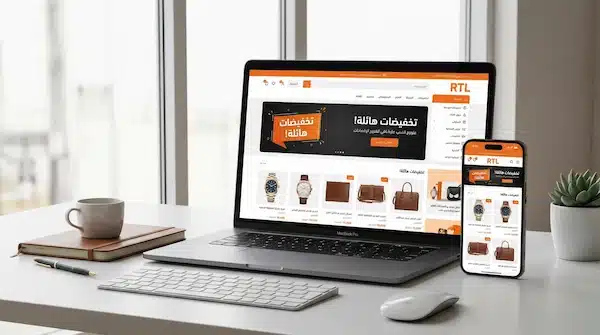 تصميم متاجر الكترونية سلة: دليل عملي لبناء متجر يبيع تصميم متاجر الكترونية سلة بواجهة متجر متجاوبة على الجوال والكمبيوتر