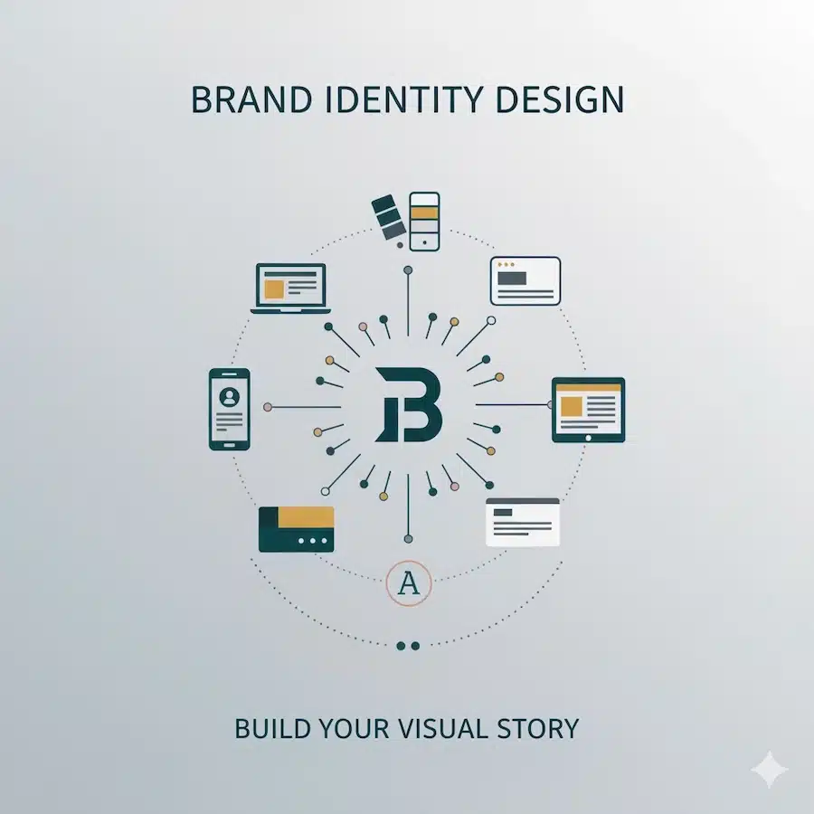 خطوات تصميم الهوية التجارية التي تعبر عن علامتك وتميز شركتك عناصر تصميم الهوية التجارية الاحترافية