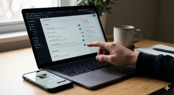 كيفية اضافة منتج في سلة: الخطوات + تهيئة صفحة المنتج للبيع مراجعة ظهور منتج على هاتف ولابتوب مع إعدادات عرض داخل لوحة تحكم متجر إلكتروني