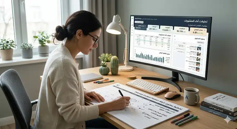 إدارة محتوى السوشيال ميديا: دليل عملي مبني على العوامل المشتركة بين الصفحات المتصدرة إدارة محتوى السوشيال ميديا خطوات عملية