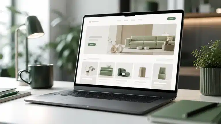 الصفحة الرئيسية مراجعة واجهة متجر سلة على لابتوب قبل الإطلاق