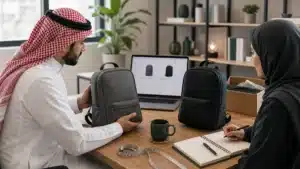 مشهد واقعي مرتبط بموضوع صفحات المقارنة في المتجر: كيف تساعد العميل وSEO دون تضليل من نسر المتاجر