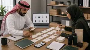 مشهد واقعي مرتبط بموضوع FAQ للمتاجر في SEO: أسئلة تساعد العميل ولا تحشو الكلمات من نسر المتاجر
