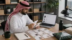 مشهد واقعي مرتبط بموضوع مراجعات المنتجات في SEO: ثقة حقيقية لا زخرفة في الصفحة من نسر المتاجر
