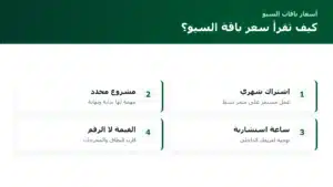 أسعار باقات السيو: كيف تقرأ العرض وتعرف قيمته الحقيقية